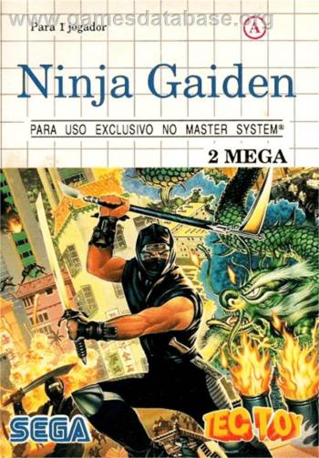Cover Ninja Gaiden for Master System II